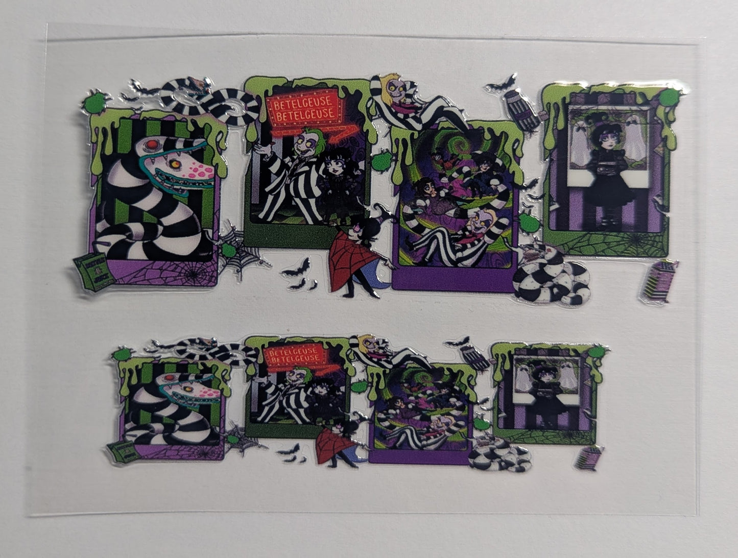Mini Tumbler Keychain UV/DTF Wraps - Horror - Multiple Designs Available