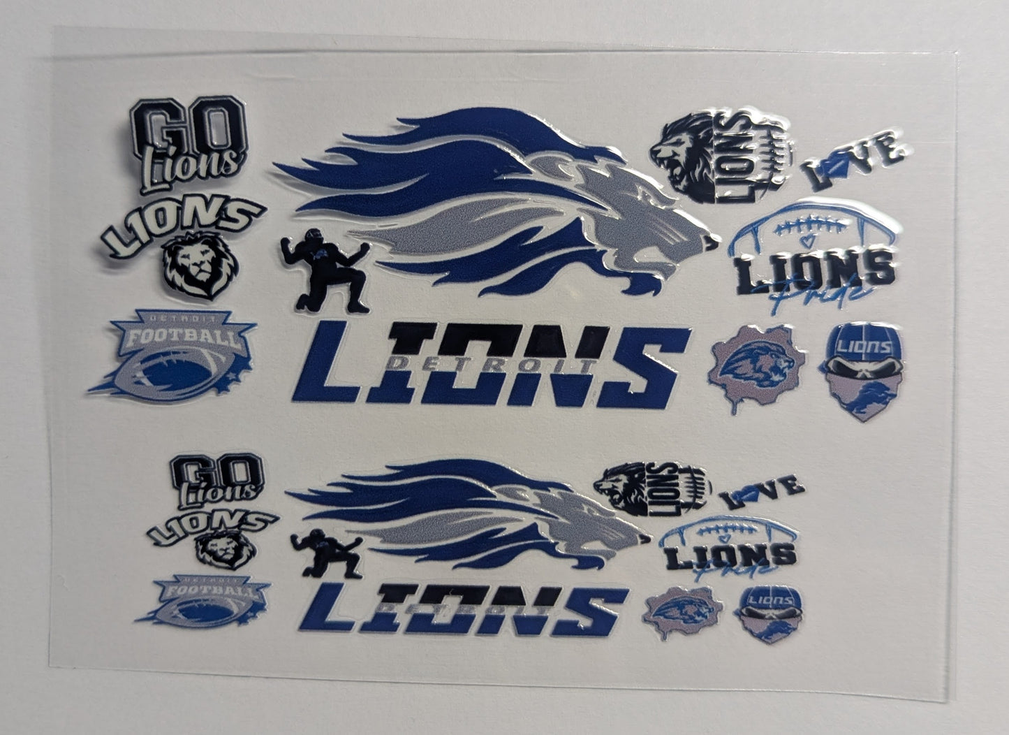 Mini Tumbler Keychain UV/DTF Wraps - Football 2 - Multiple Designs Available