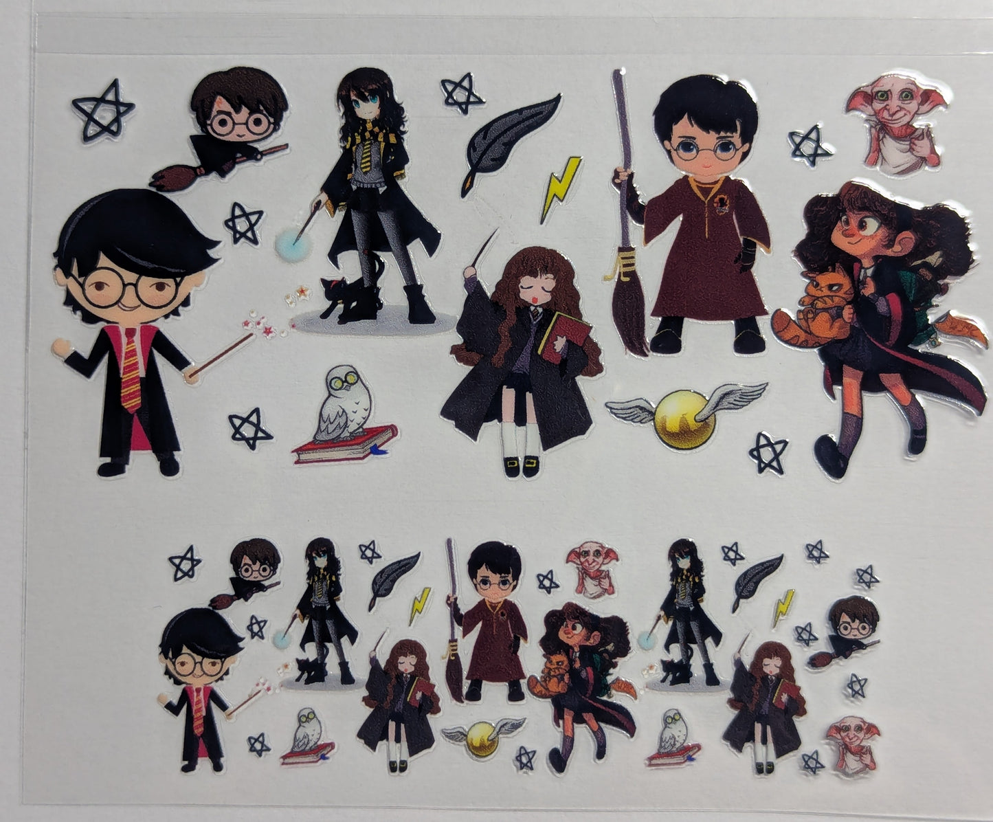 Mini Tumbler Keychain UV/DTF Wraps - Wizards - Multiple Designs Available