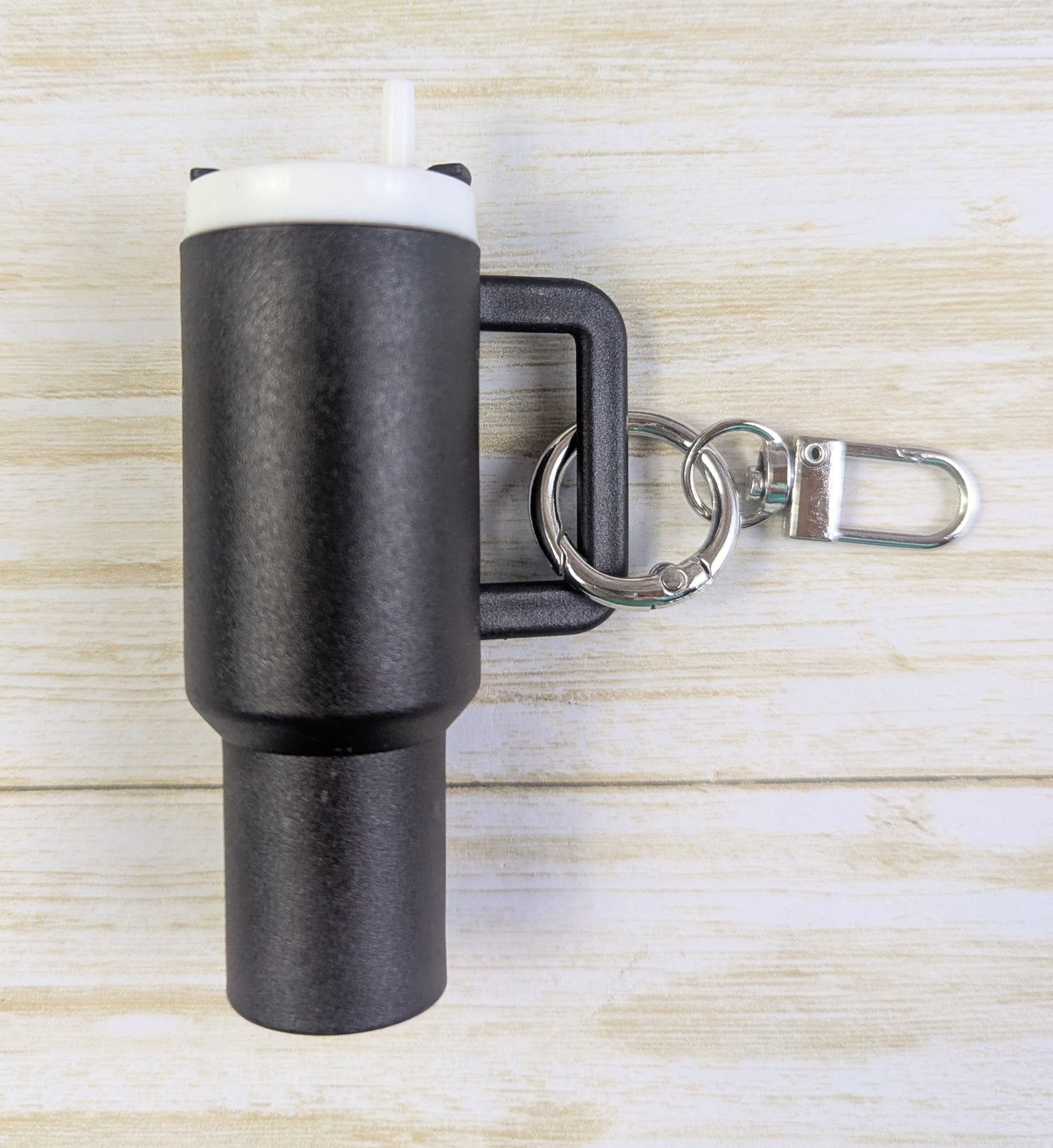 Keychain - Mini Tumbler Storage Container - Multiple Colors Available