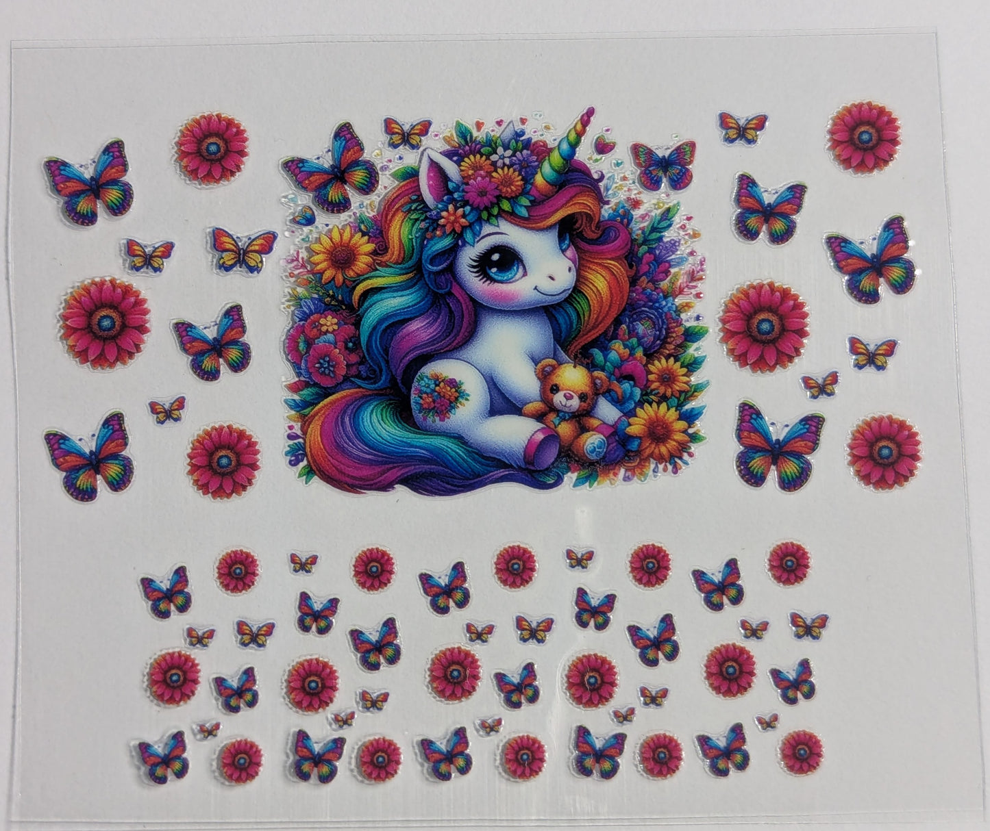 Mini Tumbler Keychain UV/DTF Wraps - Unicorn - Multiple Designs Available