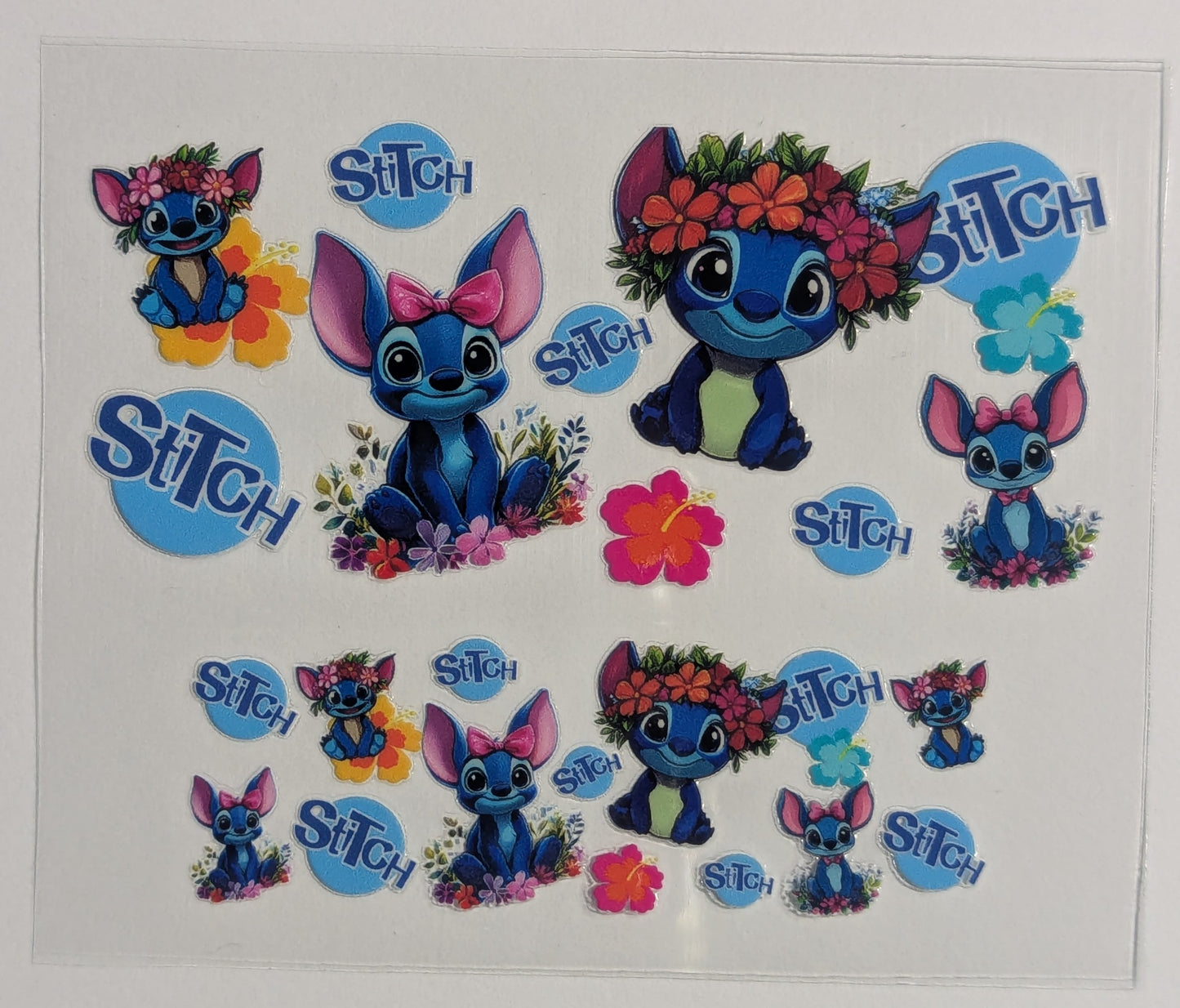 Mini Tumbler Keychain UV/DTF Wraps - Blue Alien 2 - Multiple Designs Available
