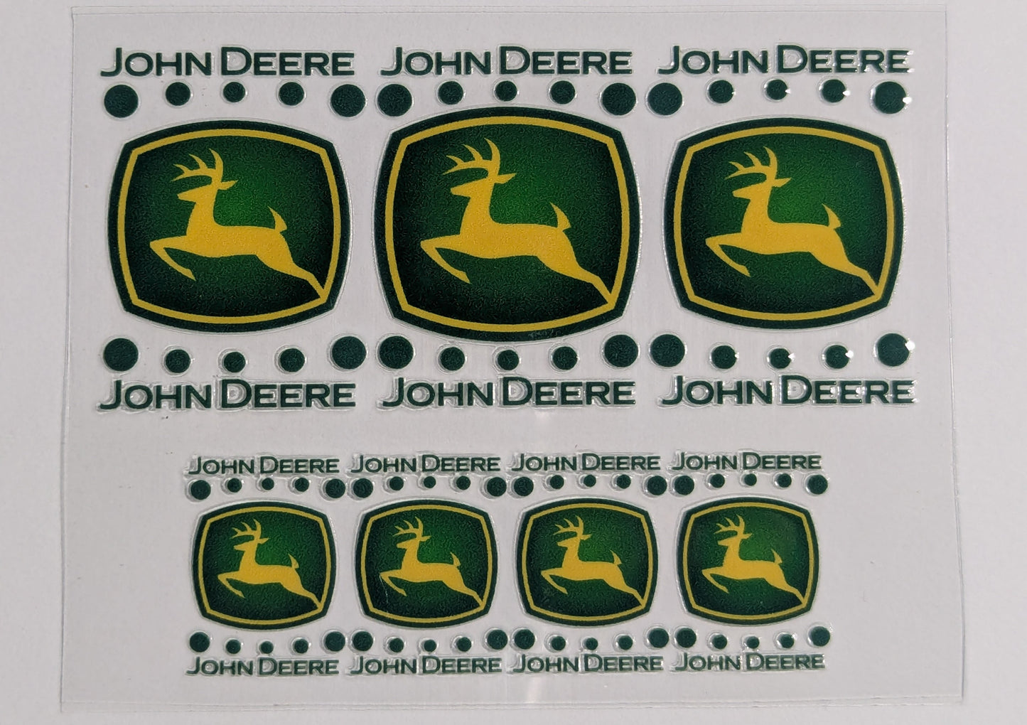 Mini Tumbler Keychain UV/DTF Wraps - John Deere