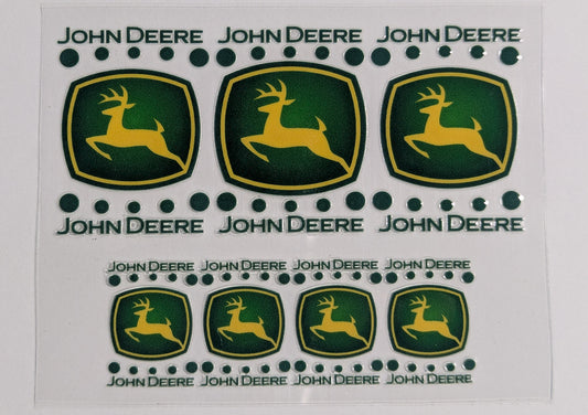 Mini Tumbler Keychain UV/DTF Wraps - John Deere