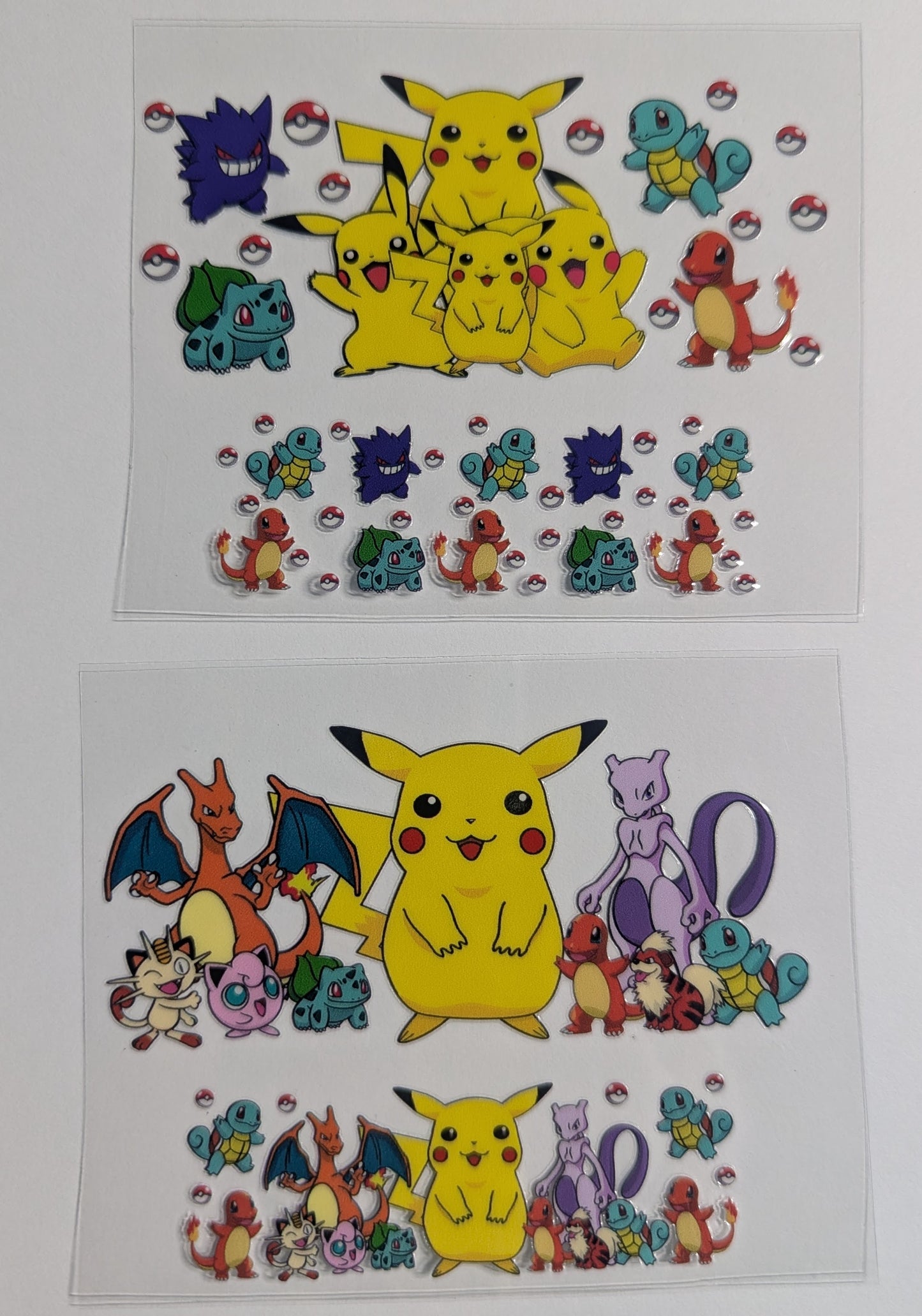Mini Tumbler Keychain UV/DTF Wraps - Pokémon 2 - Multiple Designs Available
