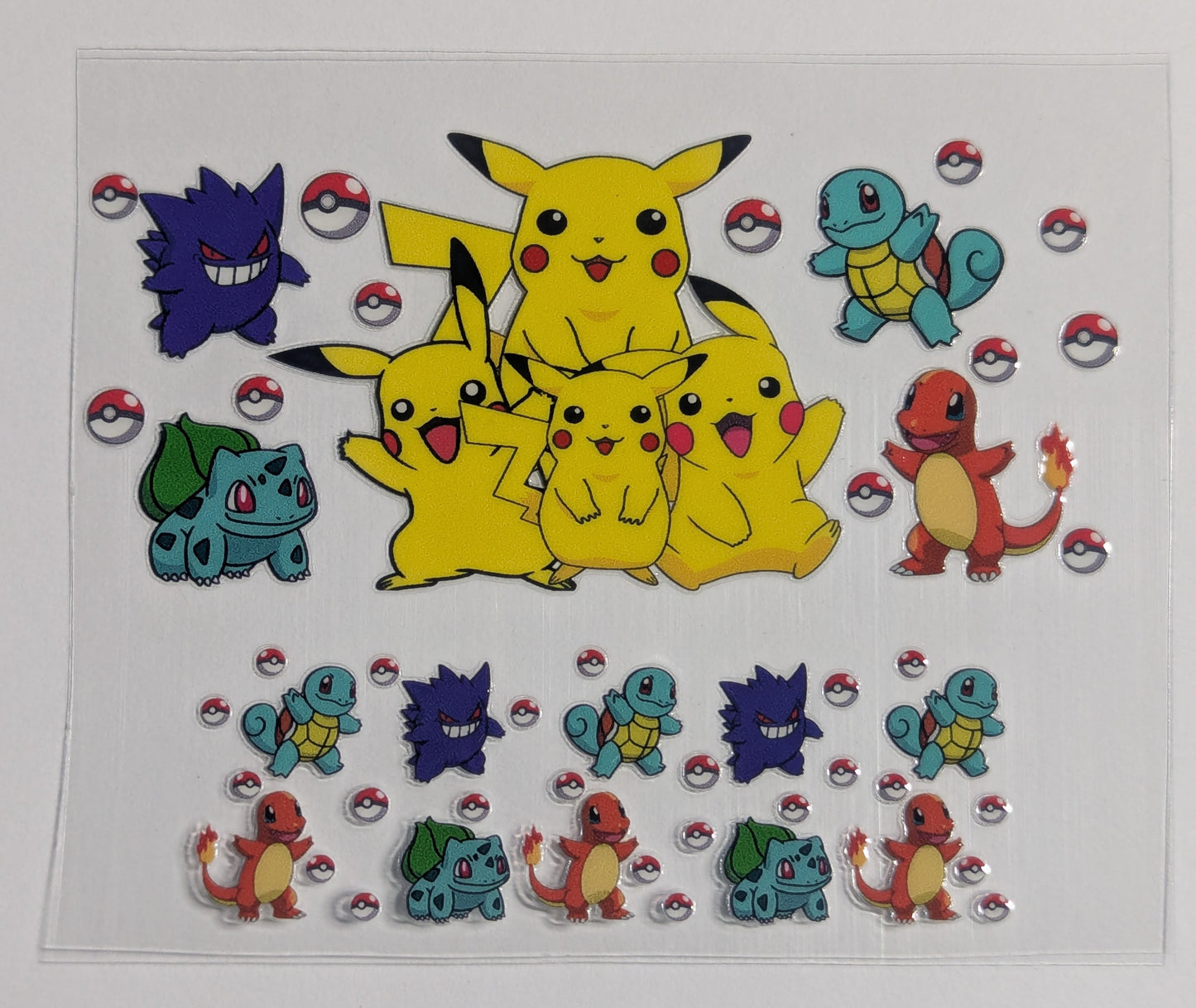 Mini Tumbler Keychain UV/DTF Wraps - Pokémon 2 - Multiple Designs Available