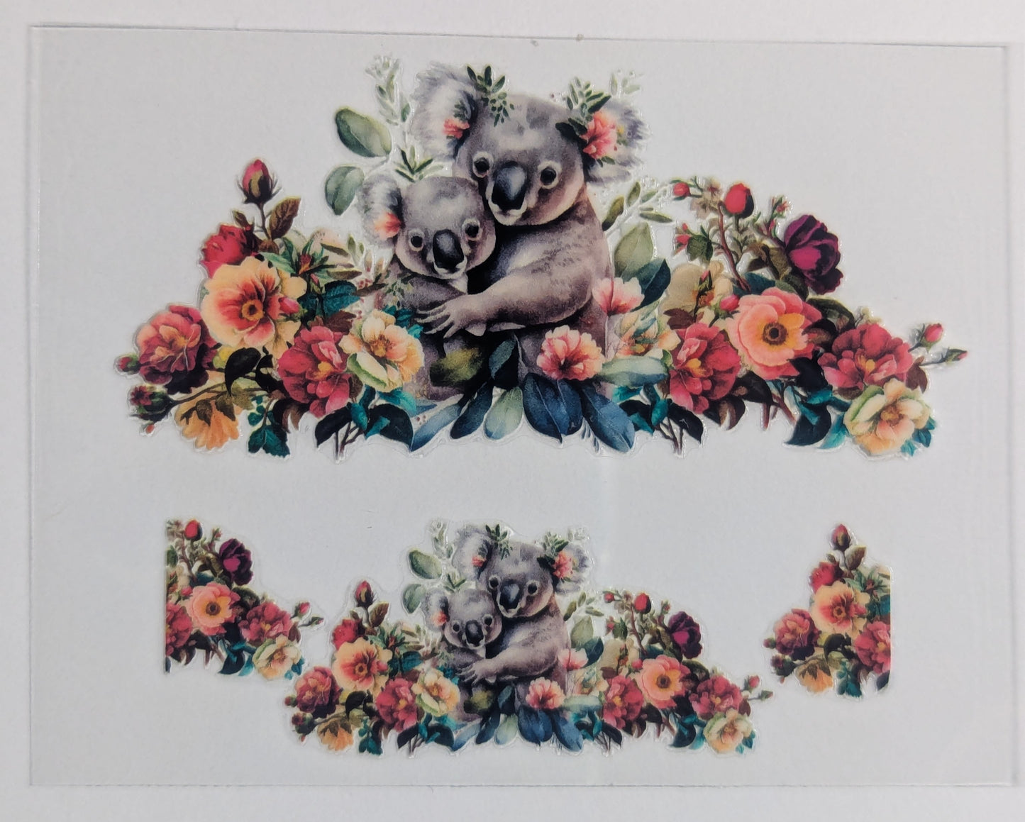 Mini Tumbler Keychain UV/DTF Wraps - Koala