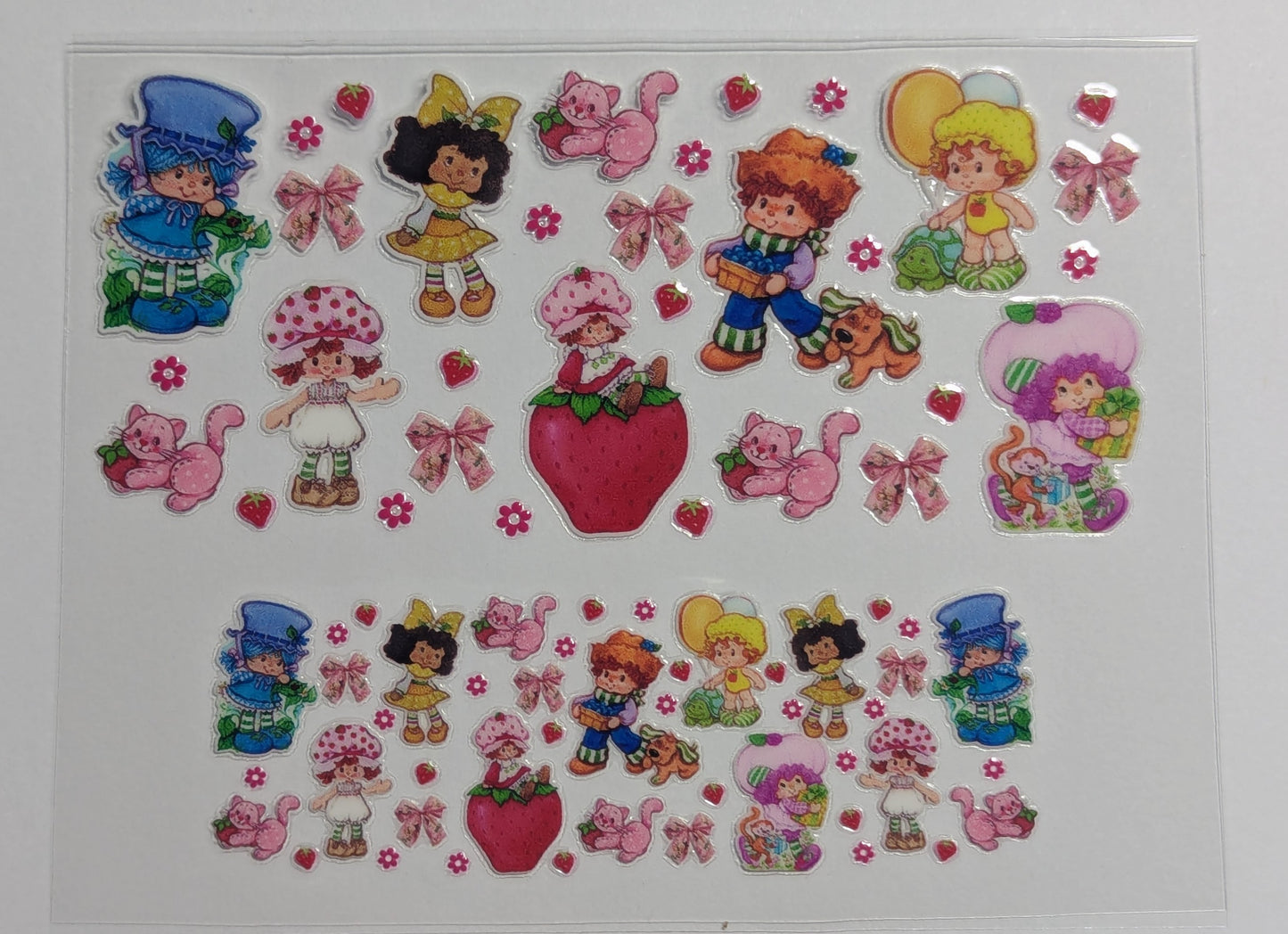 Mini Tumbler Keychain UV/DTF Wraps - Strawberry Girl 2 - Multiple Designs Available