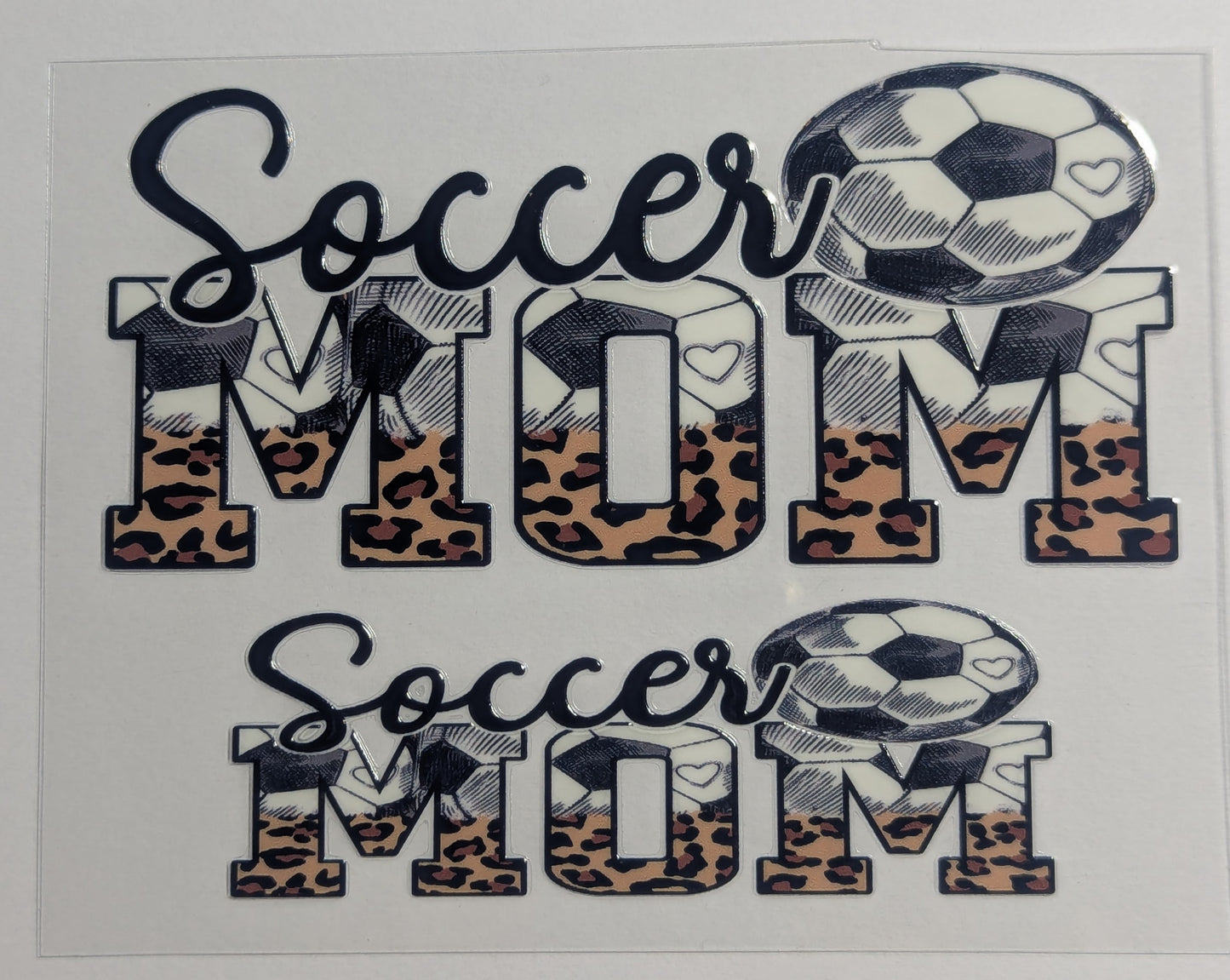 Mini Tumbler Keychain UV/DTF Wraps - Soccer Mom - Multiple Designs Available