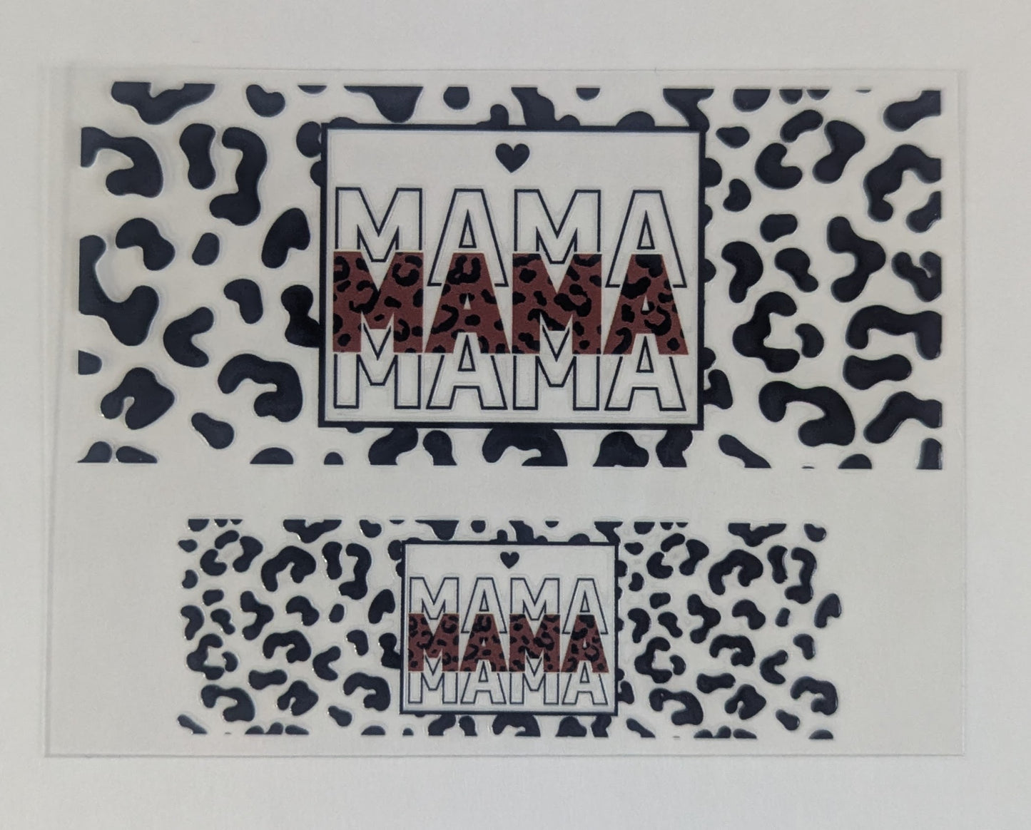 Mini Tumbler Keychain UV/DTF Wraps - Mama 1 - Multiple Designs Available