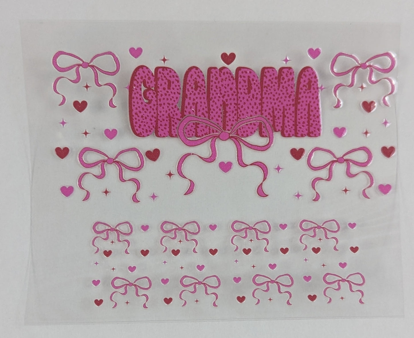 Mini Tumbler Keychain UV/DTF Wraps - Grandma - Multiple Designs Available