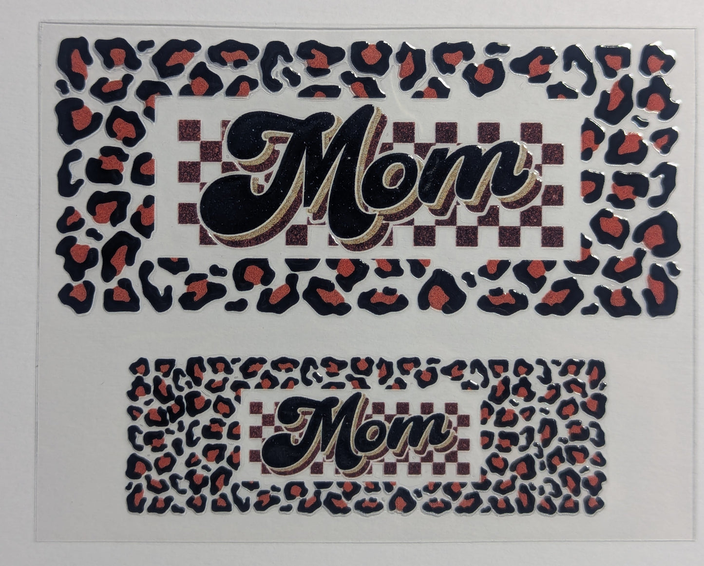 Mini Tumbler Keychain UV/DTF Wraps - Mom - Multiple Designs Available