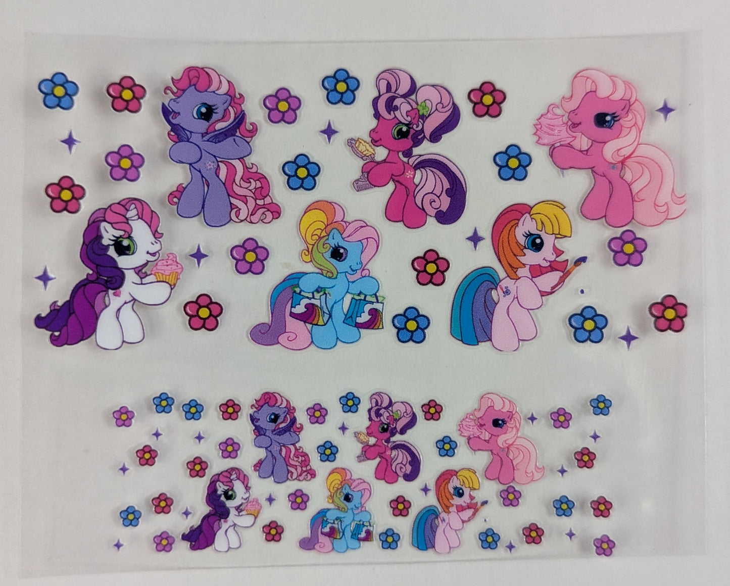 Mini Tumbler Keychain UV/DTF Wraps - My Little Pony - Multiple Designs Available