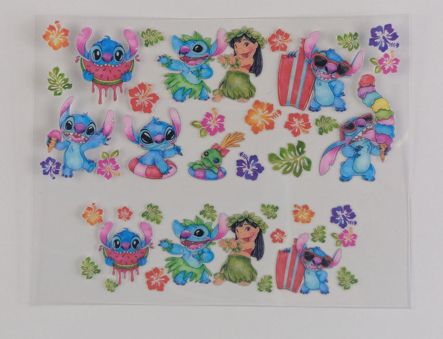 Mini Tumbler Keychain UV/DTF Wraps - Blue Alien + Girl - Multiple Designs Available