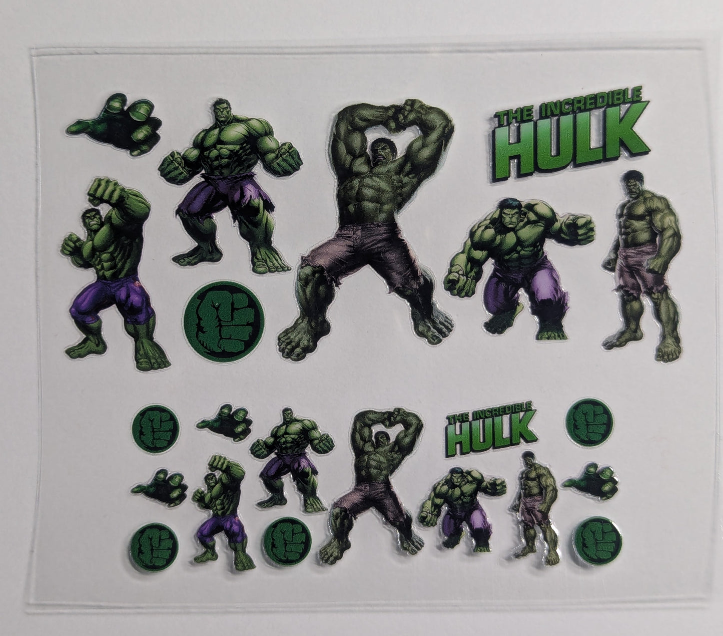 Mini Tumbler Keychain UV/DTF Wraps - Comic Characters - Multiple Designs Available