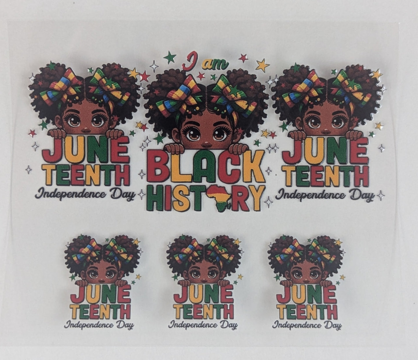 Mini Tumbler Keychain UV/DTF Wraps - Black History - Multiple Designs Available