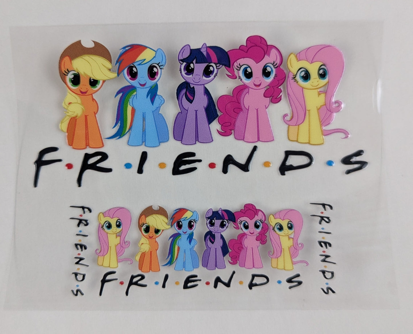 Mini Tumbler Keychain UV/DTF Wraps - My Little Pony - Multiple Designs Available