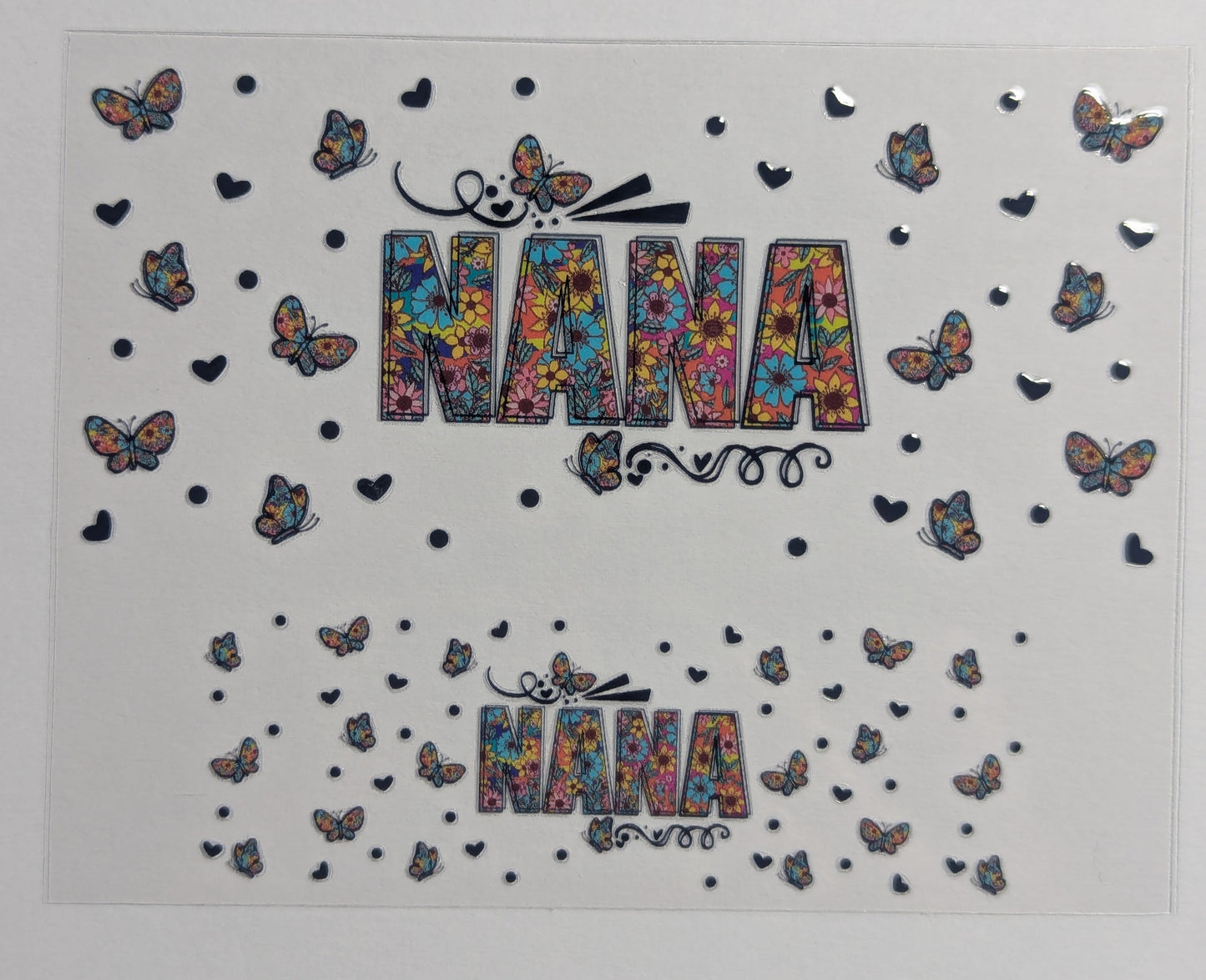 Mini Tumbler Keychain UV/DTF Wraps - Nana - Multiple Designs Available