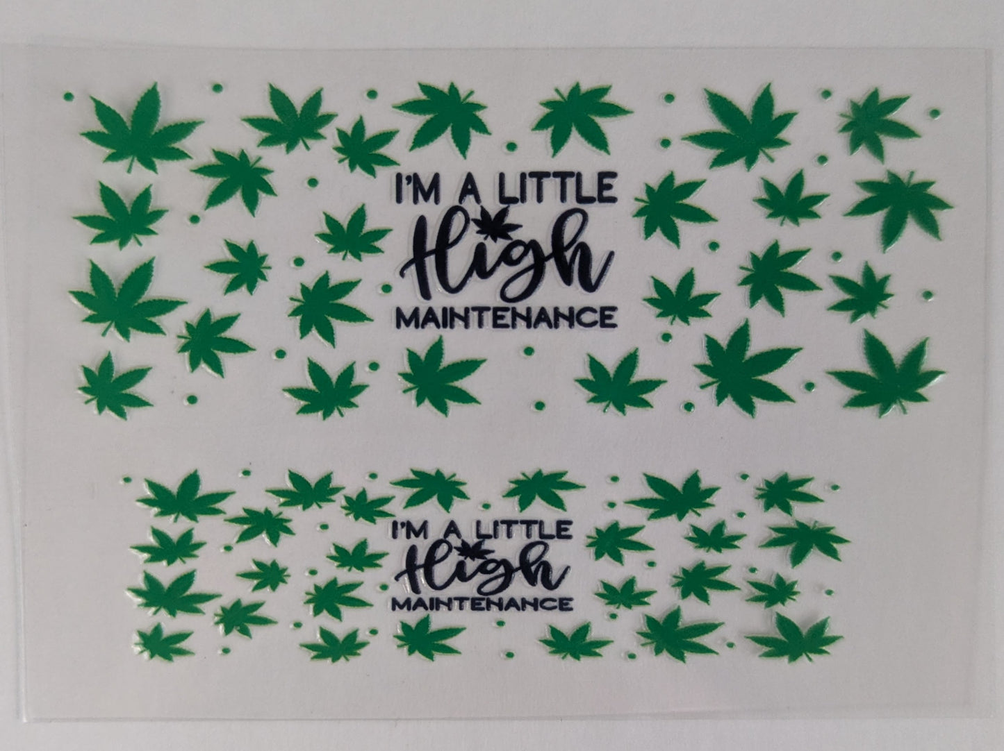 Mini Tumbler Keychain UV/DTF Wraps - 420 - Multiple Designs Available