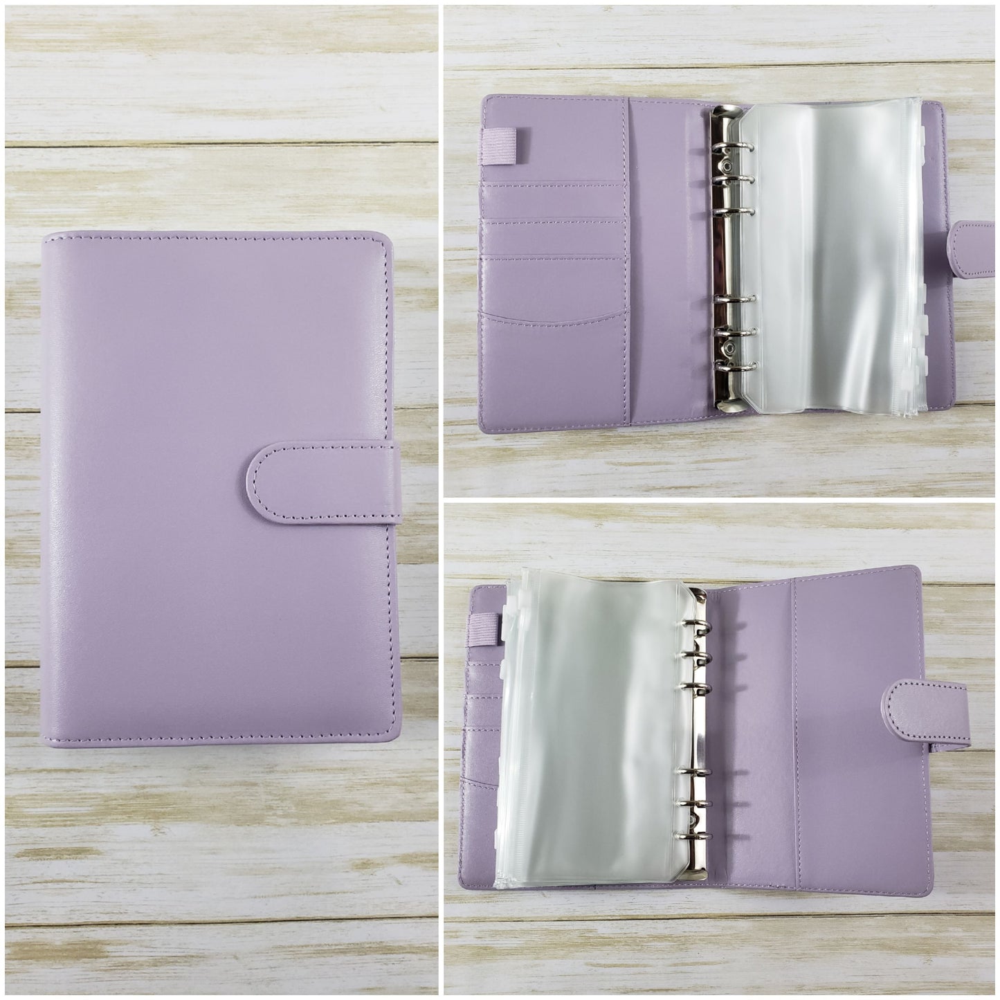 A6 Budget Binder with 12 Envelopes – Durable PU Leather with Magnetic Closure – Available in 6 Colors