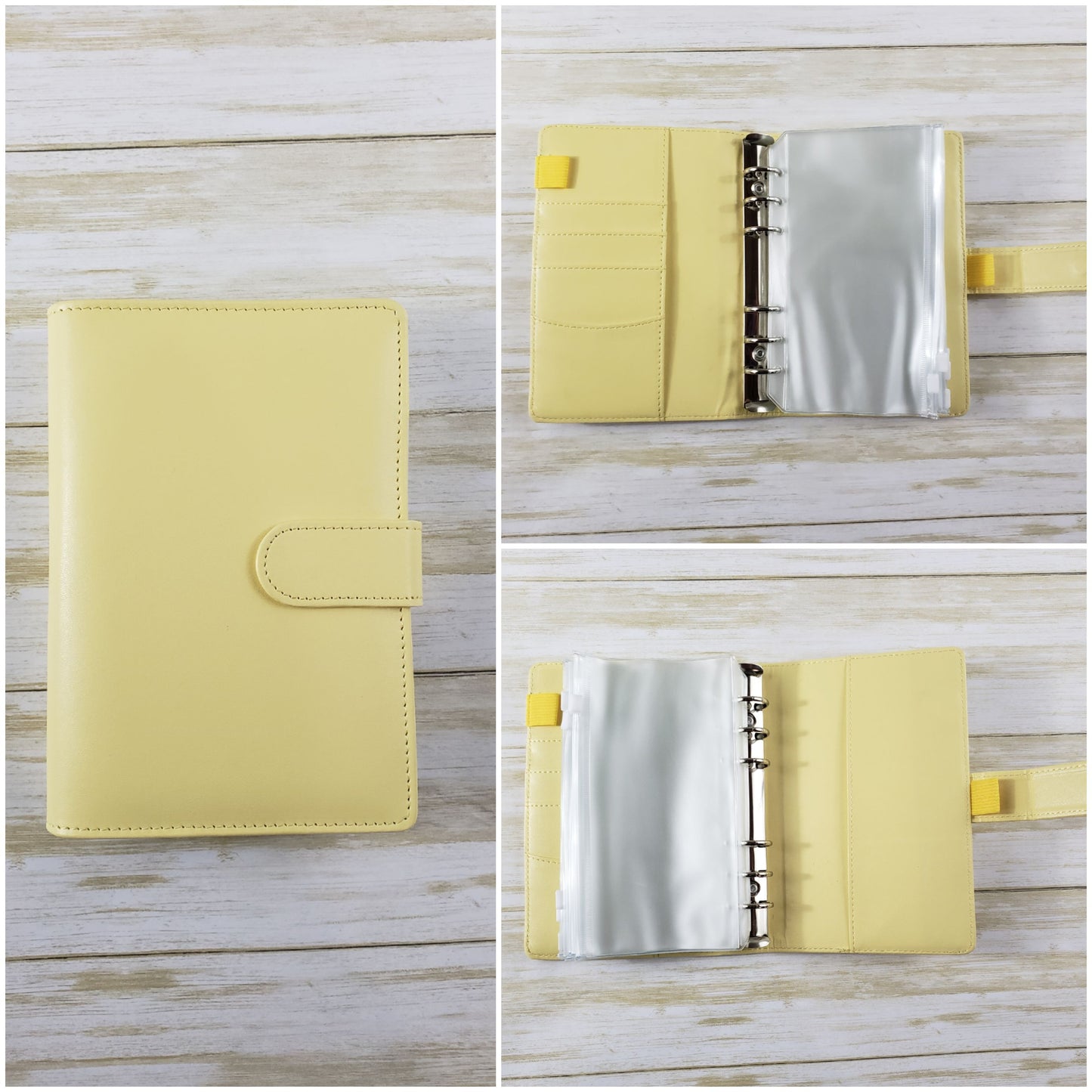 A6 Budget Binder with 12 Envelopes – Durable PU Leather with Magnetic Closure – Available in 6 Colors