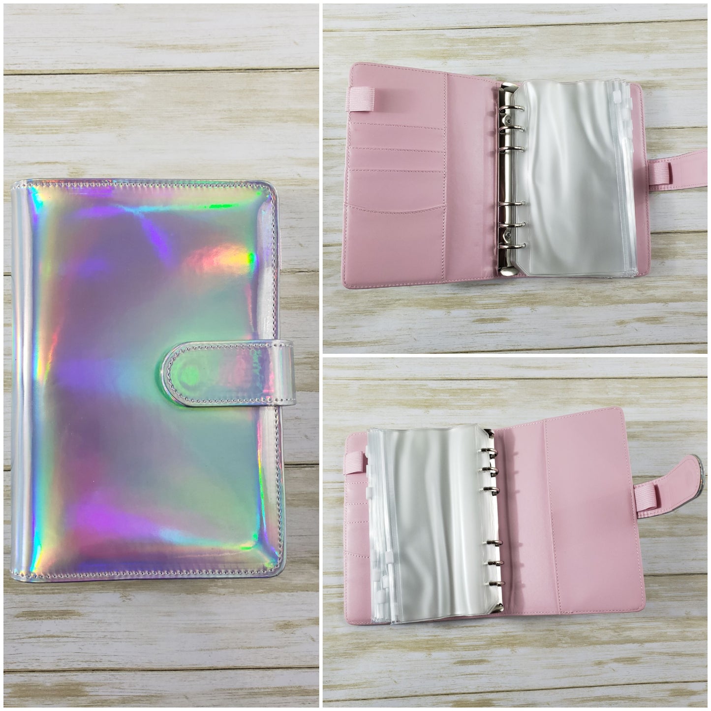 A6 Budget Binder with 12 Envelopes – Durable PU Leather with Magnetic Closure – Available in 6 Colors