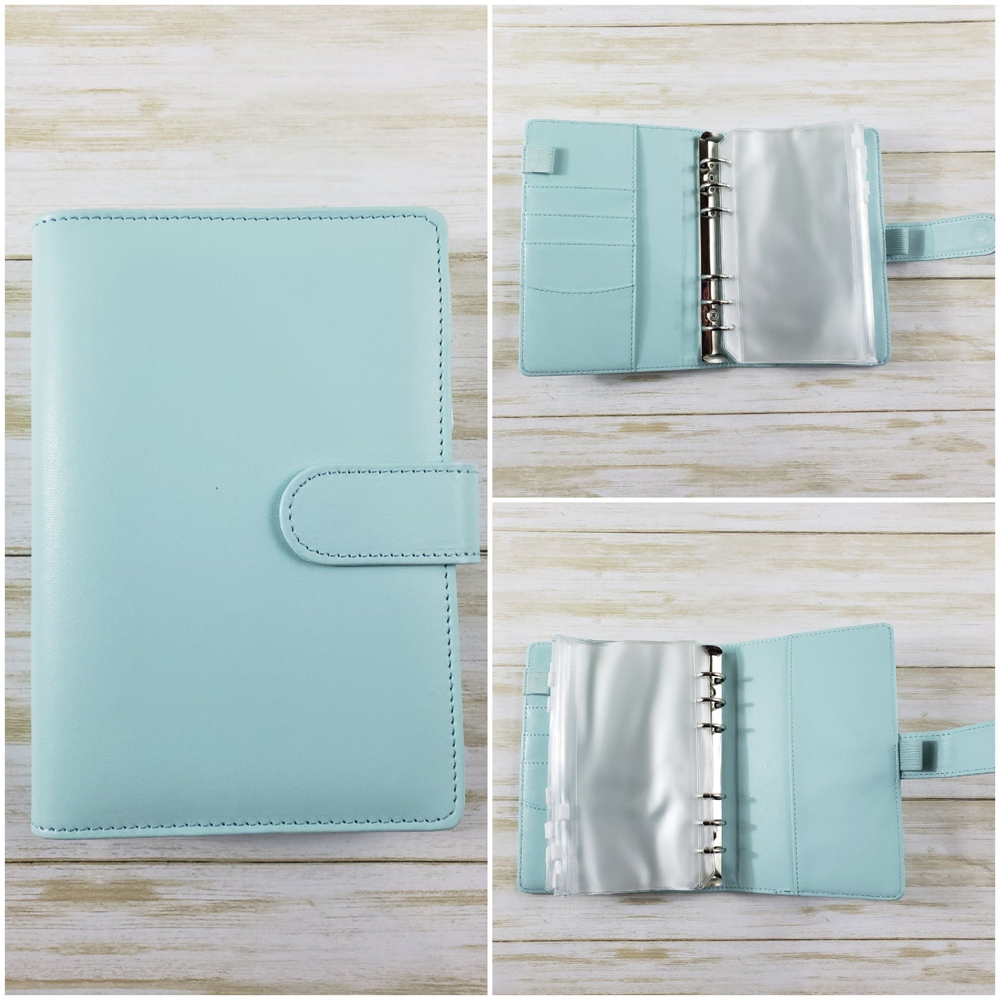 A6 Budget Binder with 12 Envelopes – Durable PU Leather with Magnetic Closure – Available in 6 Colors
