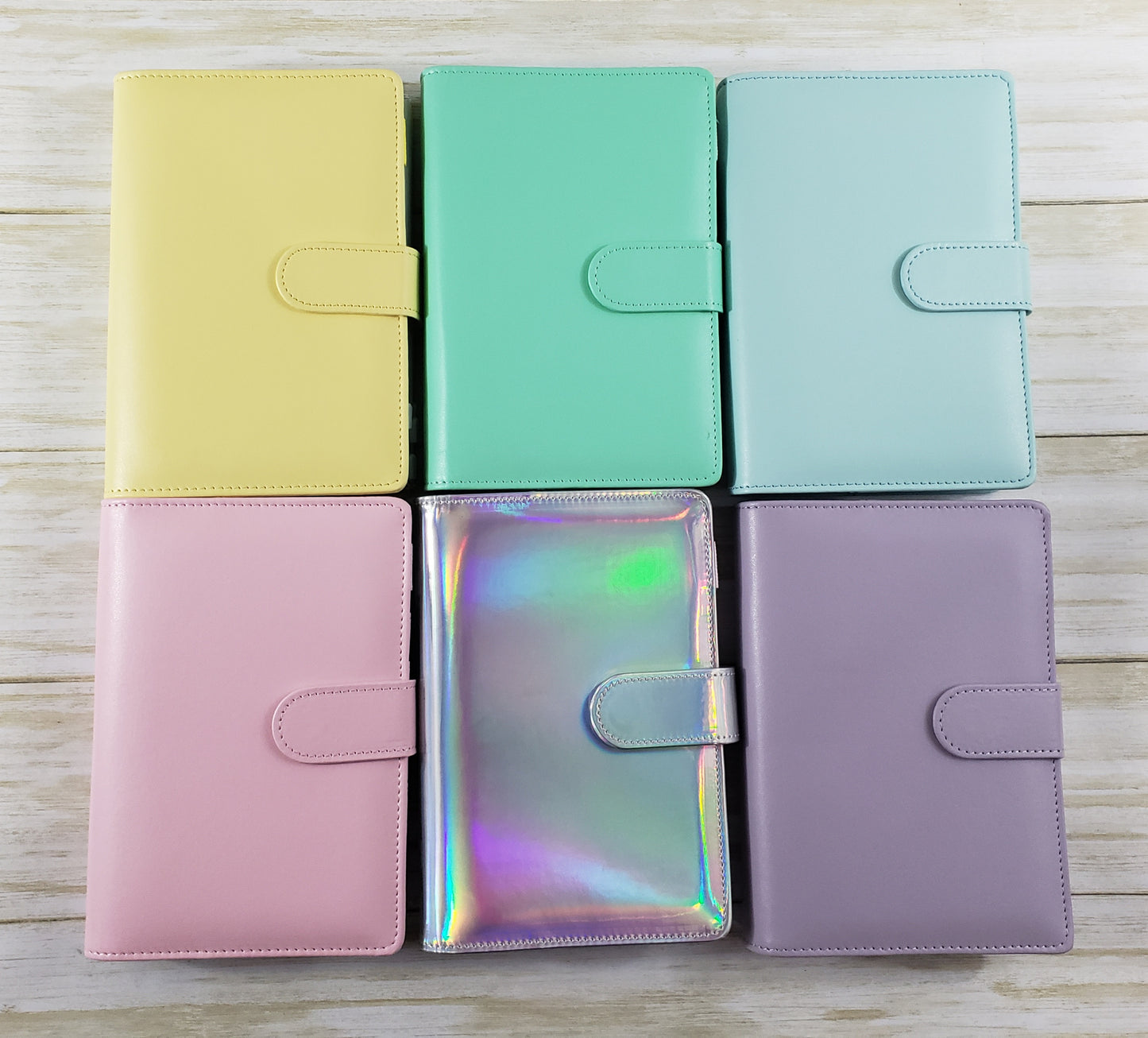 A6 Budget Binder with 12 Envelopes – Durable PU Leather with Magnetic Closure – Available in 6 Colors