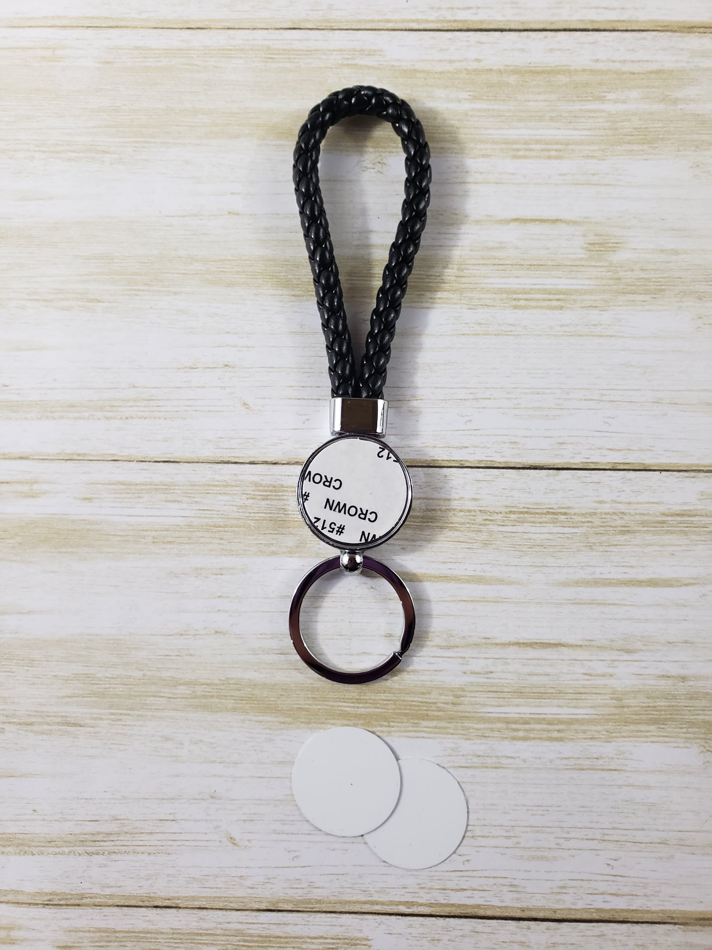 Sublimation Blank - Rope Keychain - Multiple Shapes and Colors Available