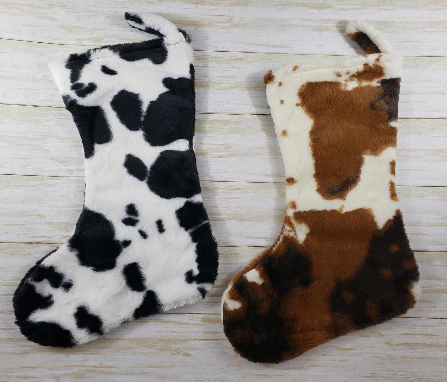 Faux Fur Stocking – Soft and Fuzzy Holiday Stocking