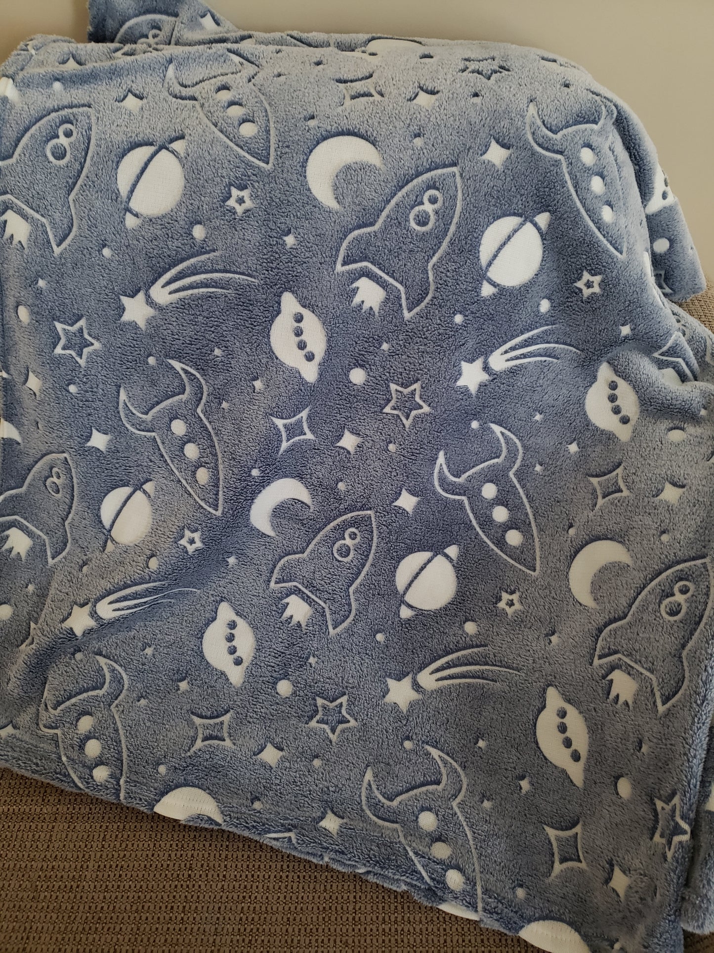 Glow in the Dark Blanket - Super Soft and Lightweight - 78.74" x 59" - 4 Designs Available