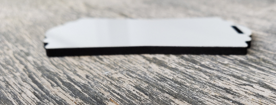 Sublimation Blank - MDF Luggage Tag - 1 Sided