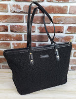 Sherpa Tote Bag with Zipper Closure - (M711) - Available in 3 colors