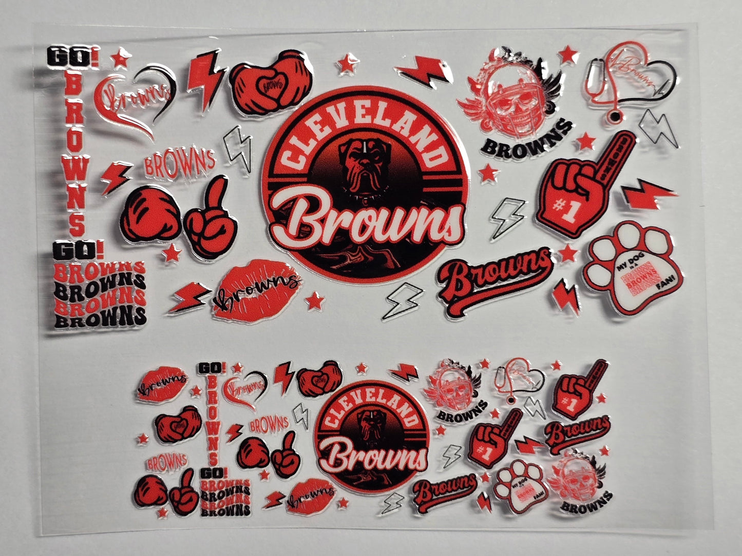 Mini Tumbler Keychain UV/DTF Wraps - Football 5 - Multiple Designs Available