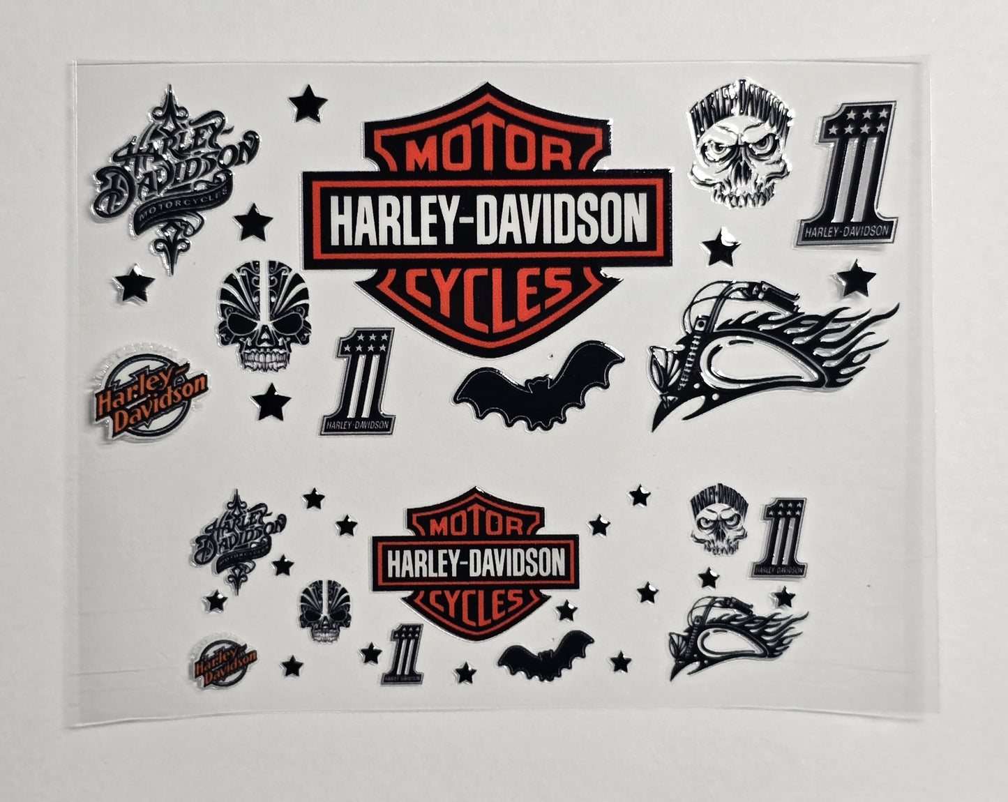 Mini Tumbler Keychain UV/DTF Wraps - HD Motorcycle 2 - Multiple Designs Available