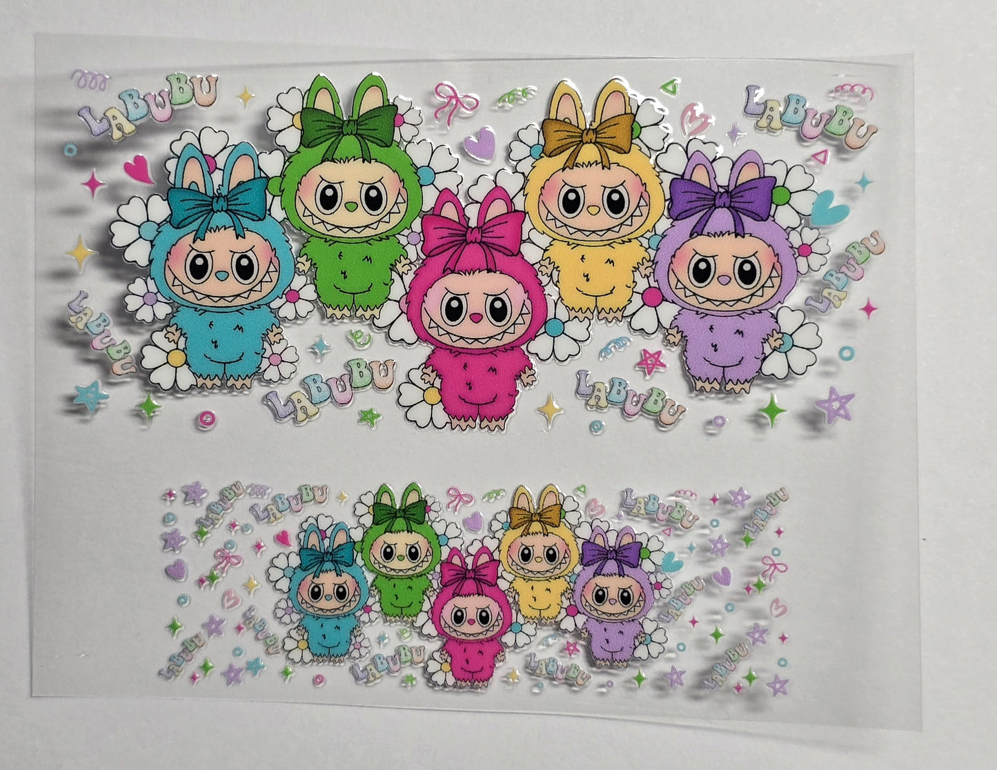 Mini Tumbler Keychain UV/DTF Wraps - Creative Characters - Multiple Designs Available