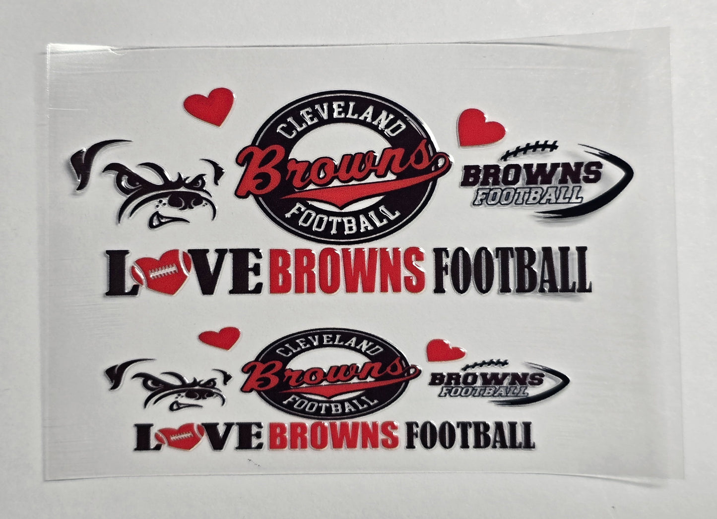 Mini Tumbler Keychain UV/DTF Wraps - Football 6 - Multiple Designs Available