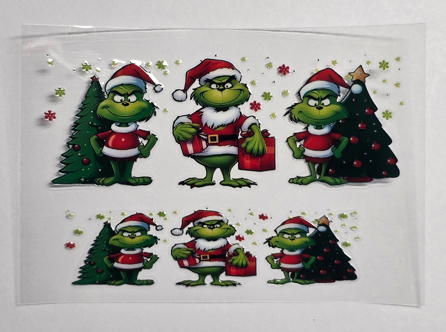 Mini Tumbler Keychain UV/DTF Wraps - Green Guy 2 - Multiple Designs Available