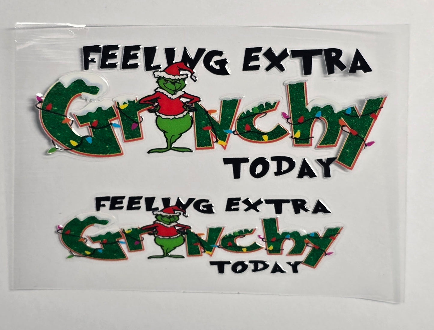 Mini Tumbler Keychain UV/DTF Wraps - Green Guy 2 - Multiple Designs Available