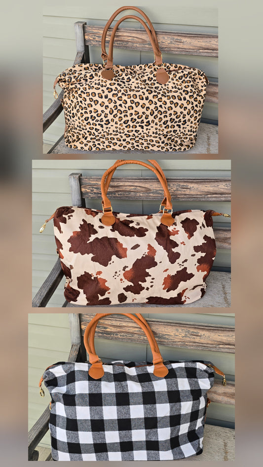 Weekender Bag - does NOT include shoulder strap - Multiple Designs Available