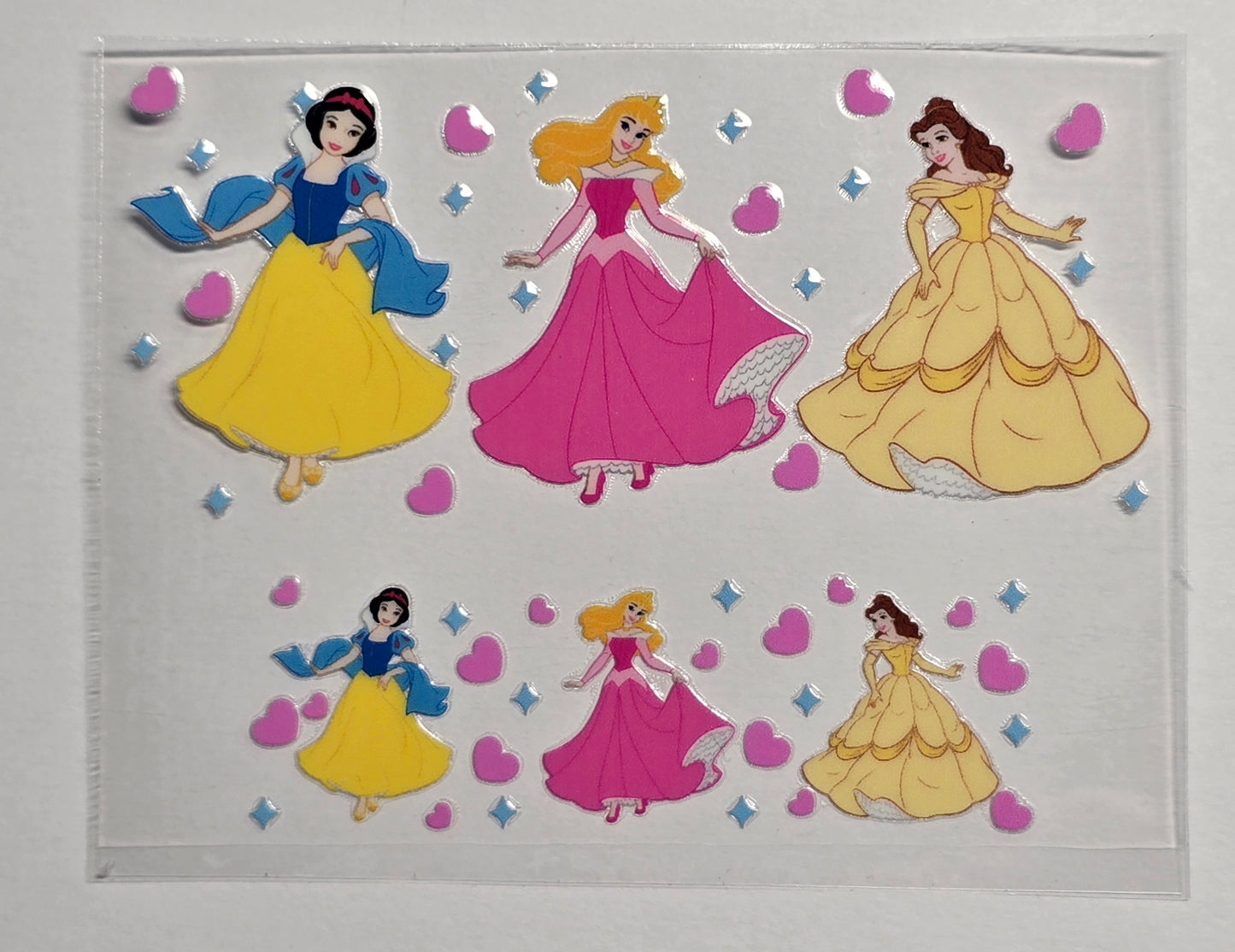 Mini Tumbler Keychain UV/DTF Wraps - Animation Princess - Multiple Designs Available
