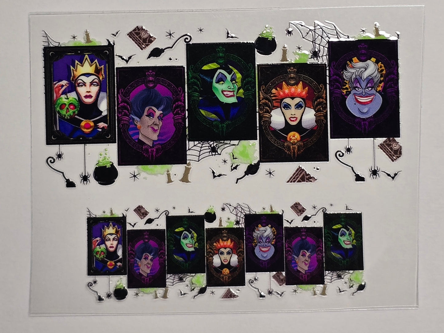 Mini Tumbler Keychain UV/DTF Wraps - Animation Villain - Multiple Designs Available