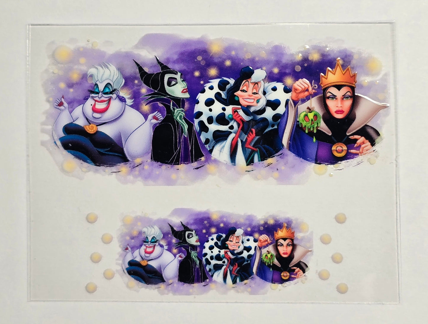 Mini Tumbler Keychain UV/DTF Wraps - Animation Villain - Multiple Designs Available