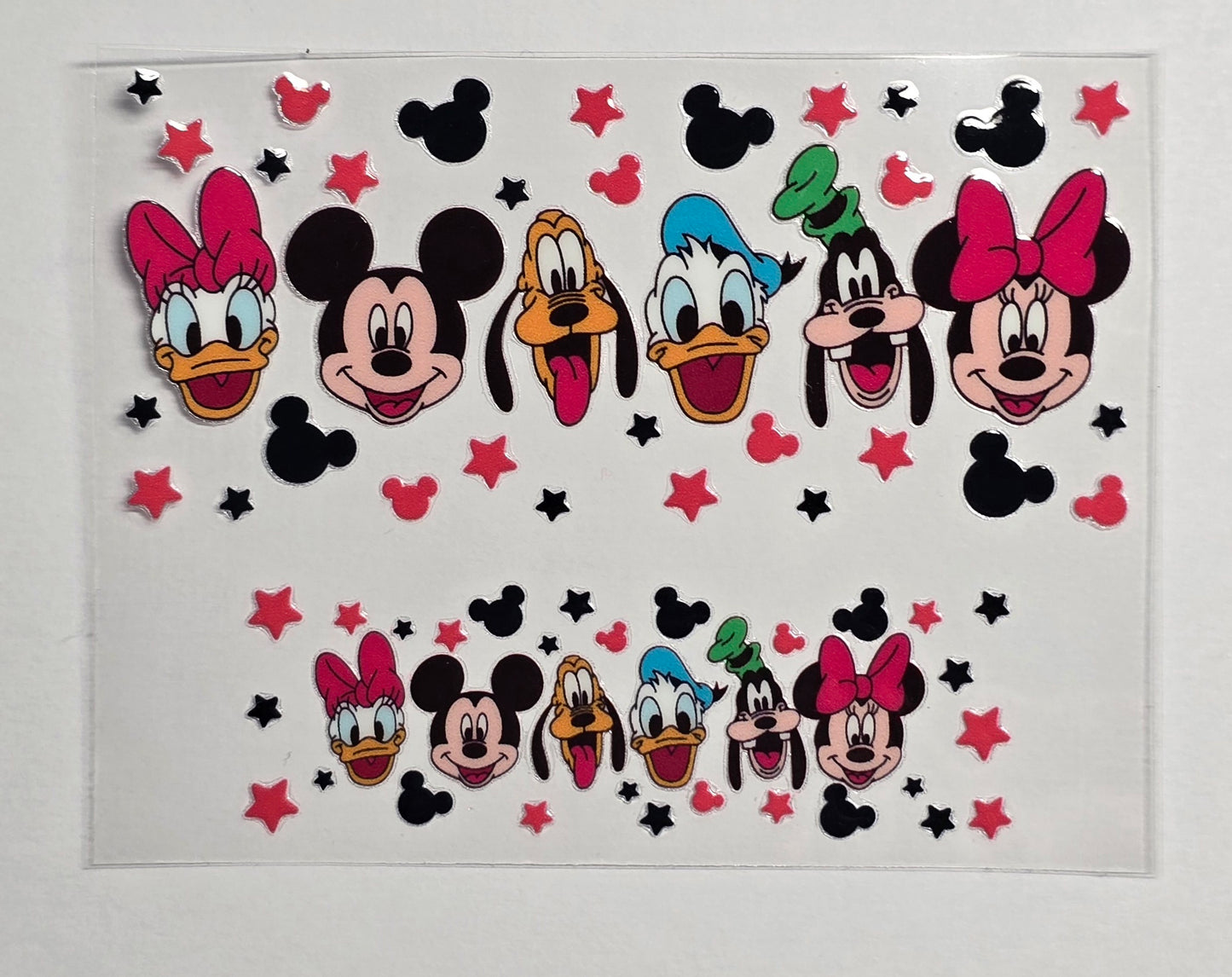 Mini Tumbler Keychain UV/DTF Wraps - Animation Mouse Clubhouse - Multiple Designs Available