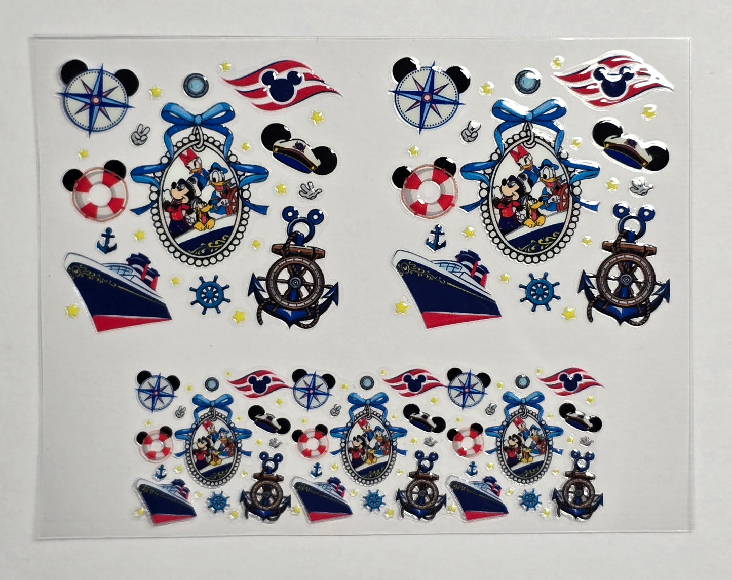 Mini Tumbler Keychain UV/DTF Wraps - Animation Mouse Clubhouse - Multiple Designs Available