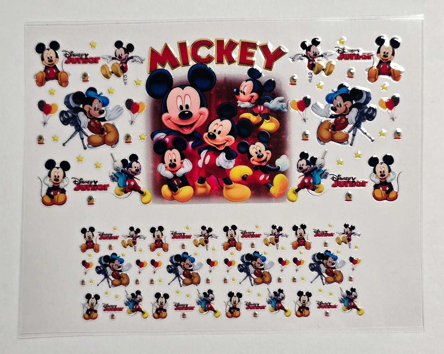 Mini Tumbler Keychain UV/DTF Wraps - Animation Mickey & Minnie - Multiple Designs Available