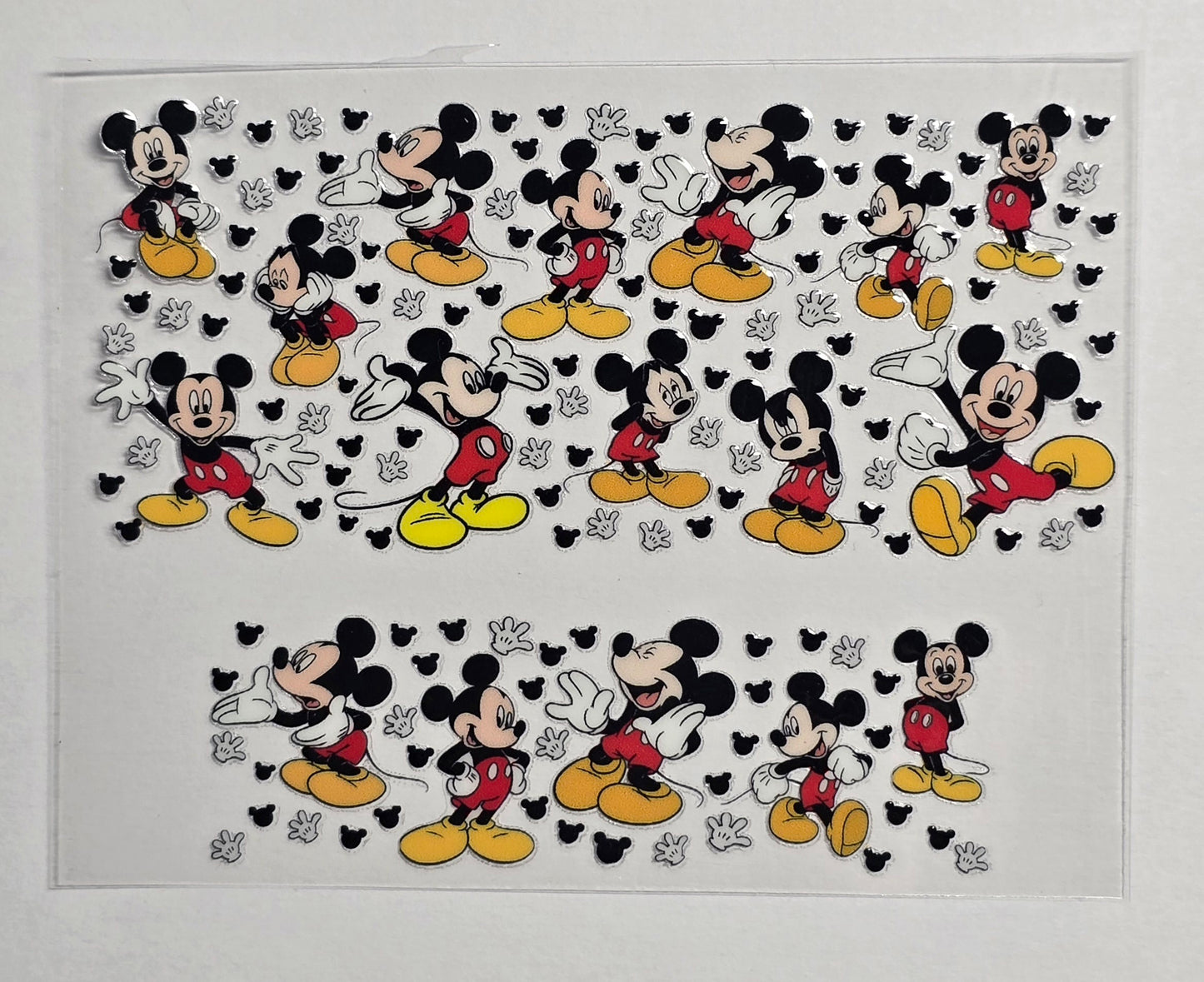 Mini Tumbler Keychain UV/DTF Wraps - Animation Mickey & Minnie - Multiple Designs Available