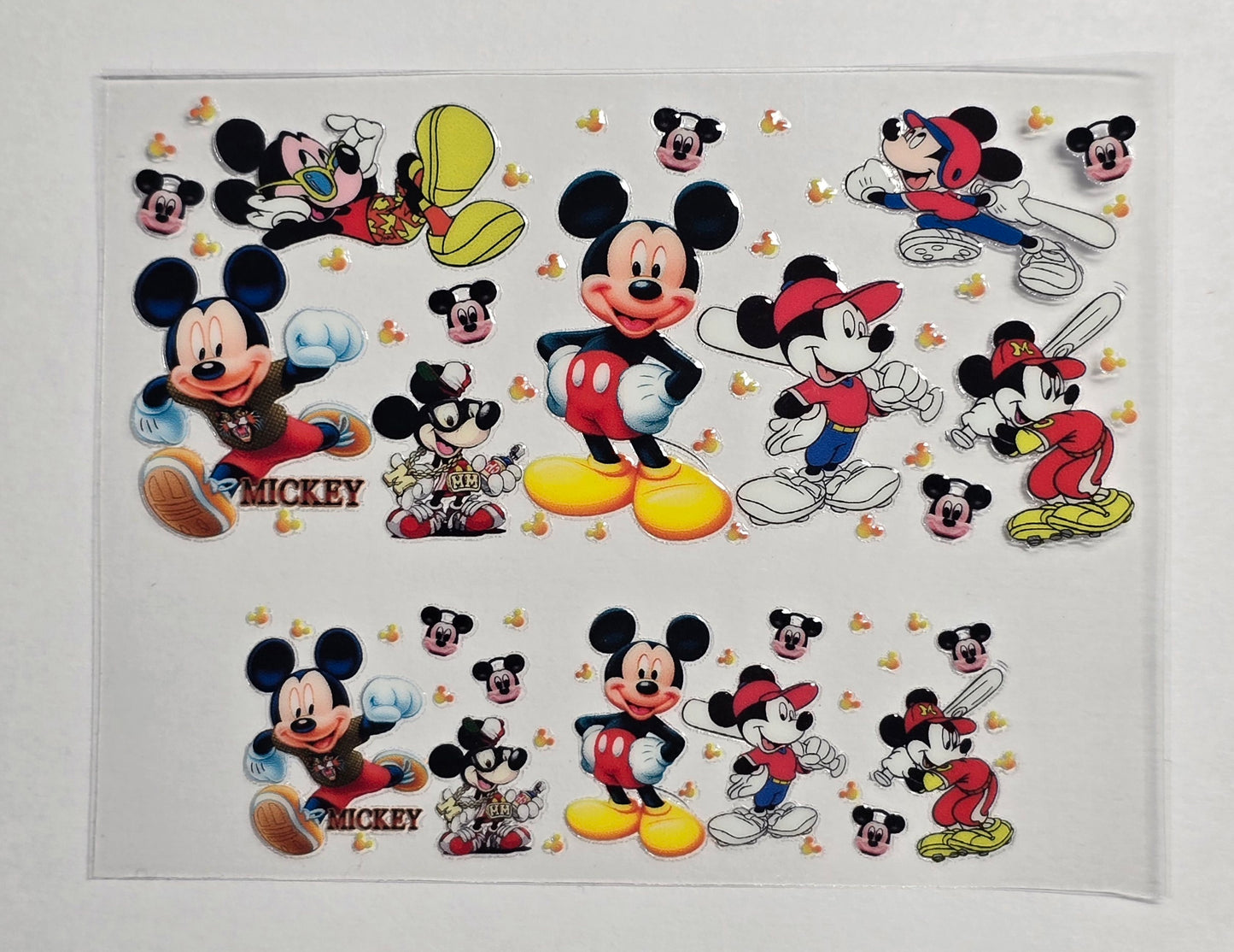 Mini Tumbler Keychain UV/DTF Wraps - Animation Mickey & Minnie - Multiple Designs Available