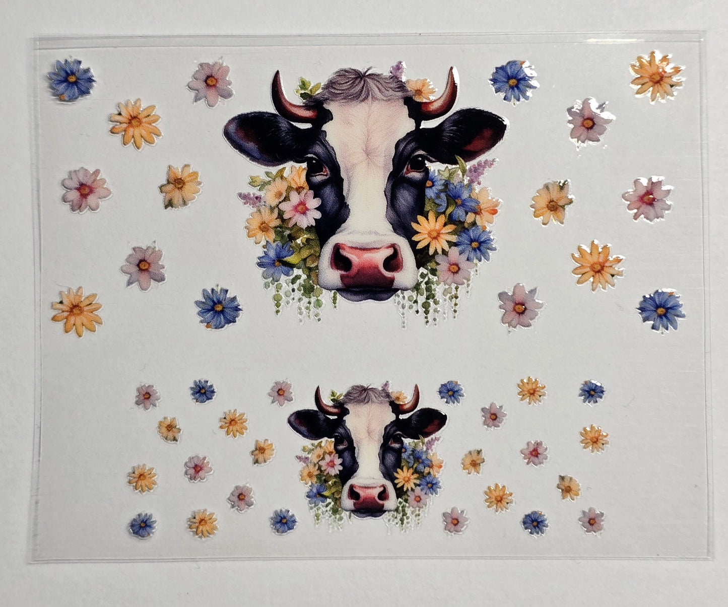 Mini Tumbler Keychain UV/DTF Wraps - Cows - Multiple Designs Available