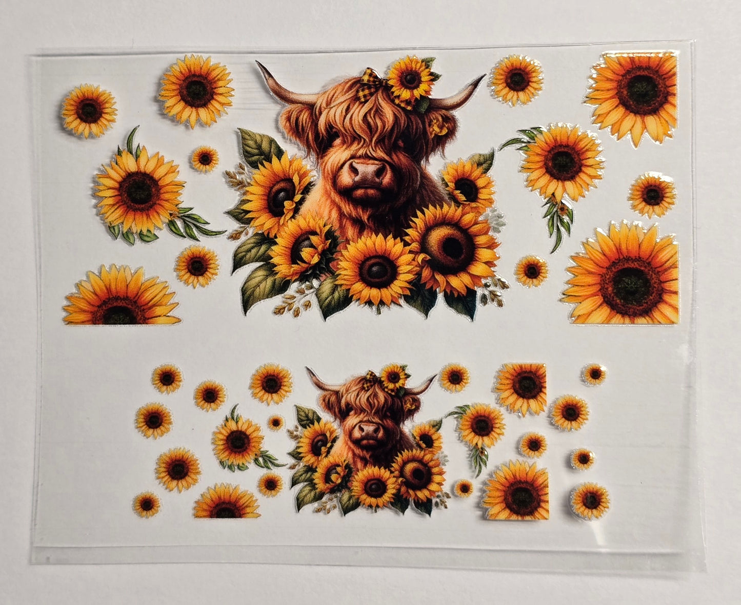 Mini Tumbler Keychain UV/DTF Wraps - Cows - Multiple Designs Available